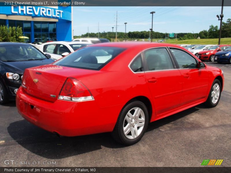 Victory Red / Ebony 2012 Chevrolet Impala LT