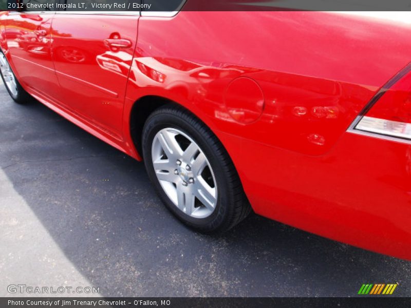 Victory Red / Ebony 2012 Chevrolet Impala LT