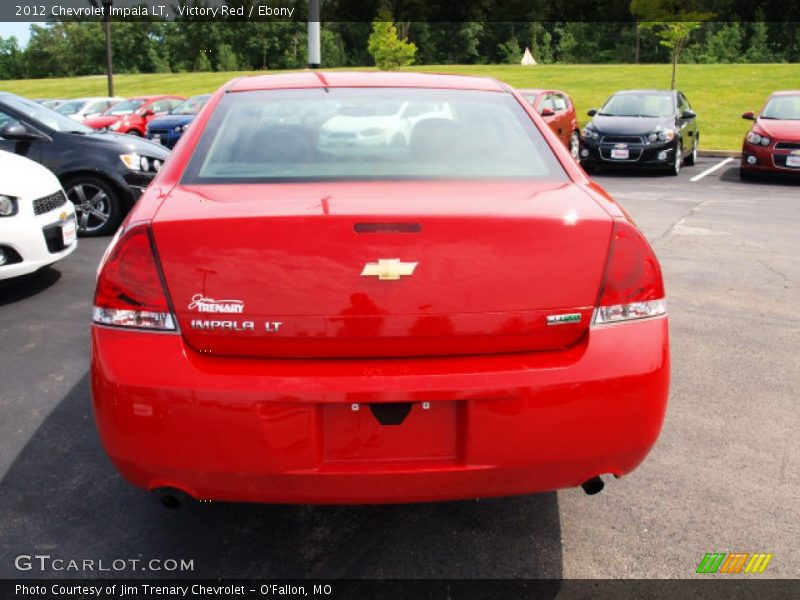 Victory Red / Ebony 2012 Chevrolet Impala LT