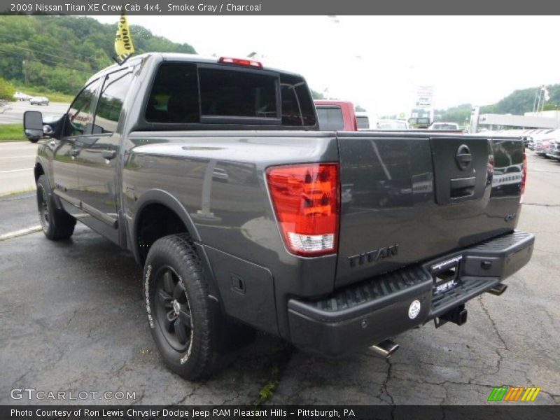 Smoke Gray / Charcoal 2009 Nissan Titan XE Crew Cab 4x4