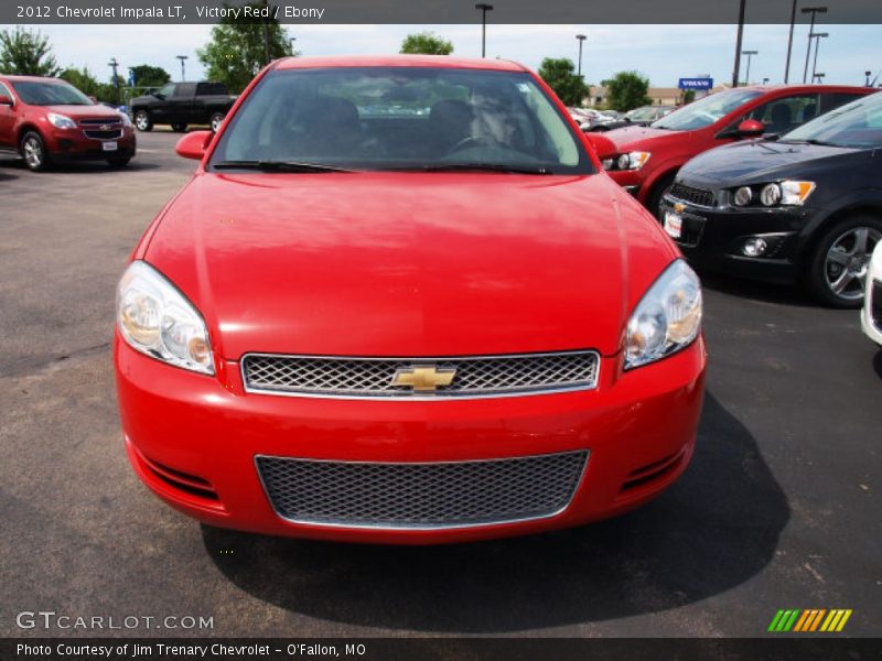 Victory Red / Ebony 2012 Chevrolet Impala LT
