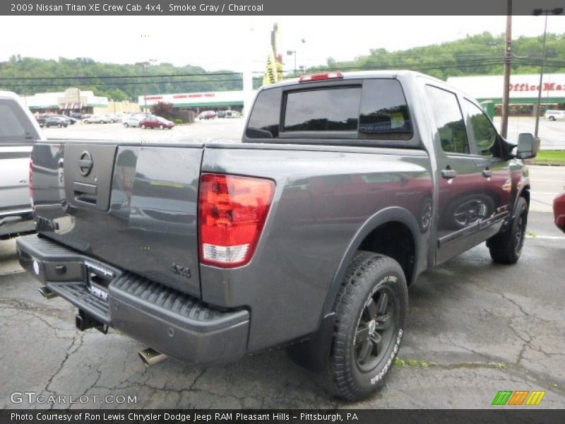 Smoke Gray / Charcoal 2009 Nissan Titan XE Crew Cab 4x4