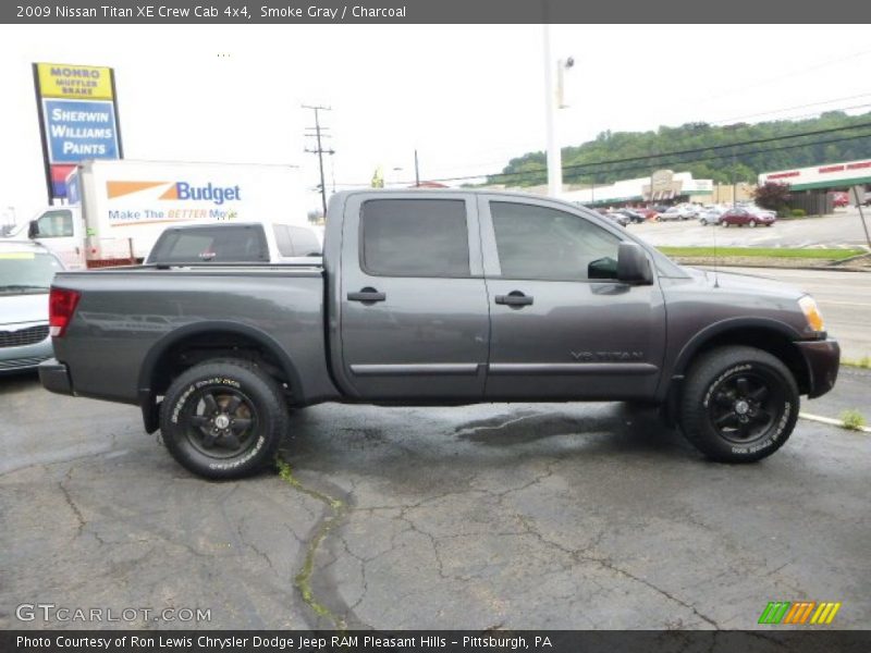 Smoke Gray / Charcoal 2009 Nissan Titan XE Crew Cab 4x4