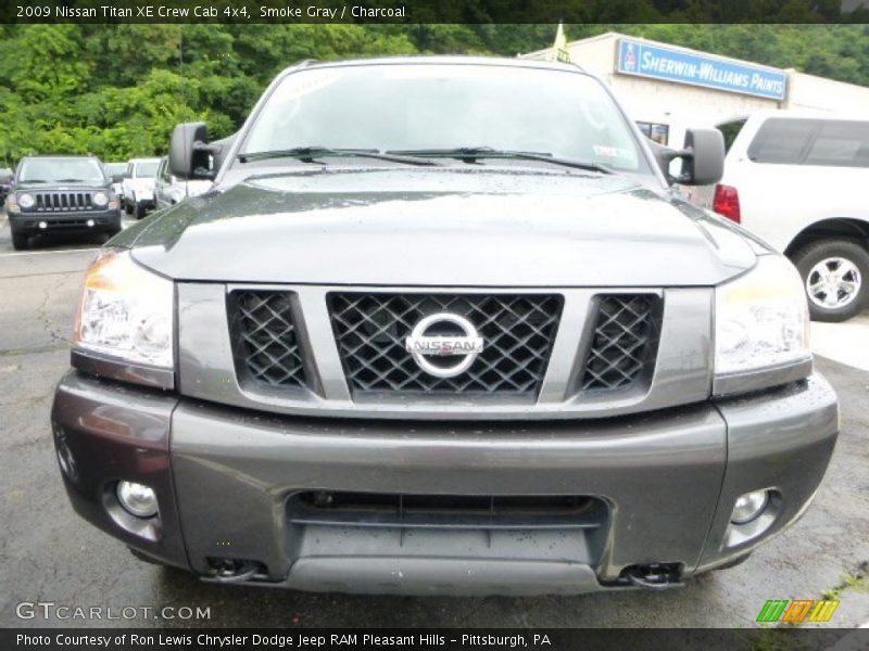 Smoke Gray / Charcoal 2009 Nissan Titan XE Crew Cab 4x4