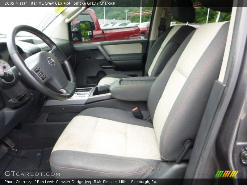 Smoke Gray / Charcoal 2009 Nissan Titan XE Crew Cab 4x4