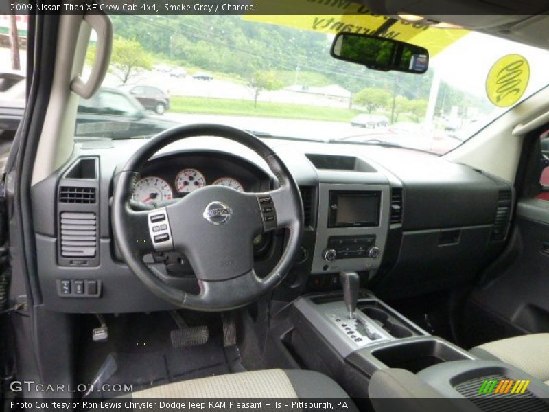 Smoke Gray / Charcoal 2009 Nissan Titan XE Crew Cab 4x4