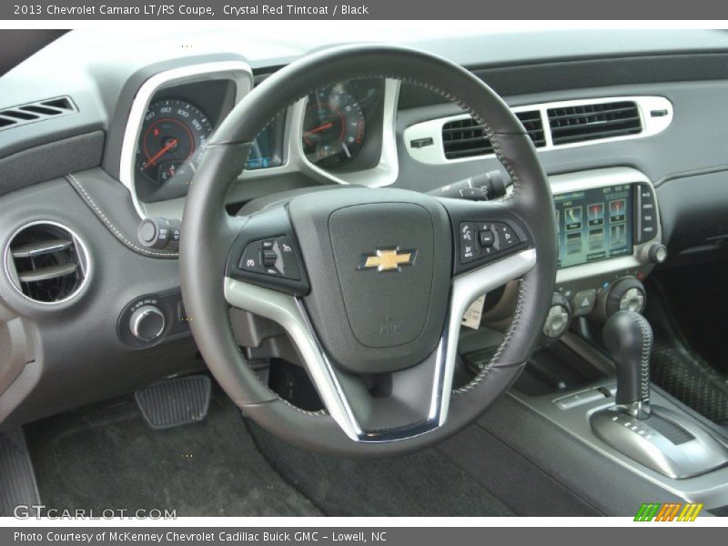 Crystal Red Tintcoat / Black 2013 Chevrolet Camaro LT/RS Coupe
