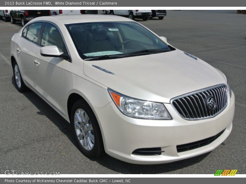 White Diamond Tricoat / Cashmere 2013 Buick LaCrosse FWD