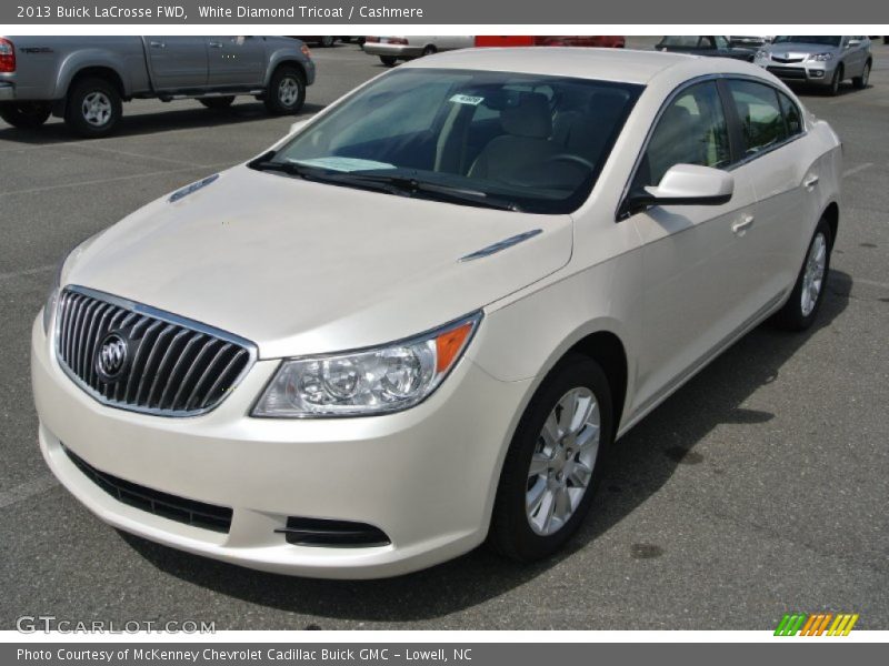 White Diamond Tricoat / Cashmere 2013 Buick LaCrosse FWD