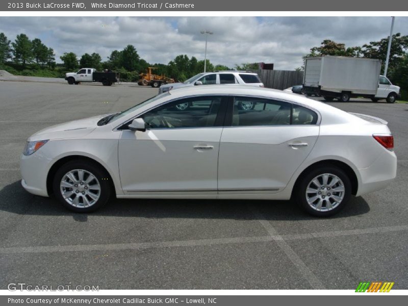 White Diamond Tricoat / Cashmere 2013 Buick LaCrosse FWD