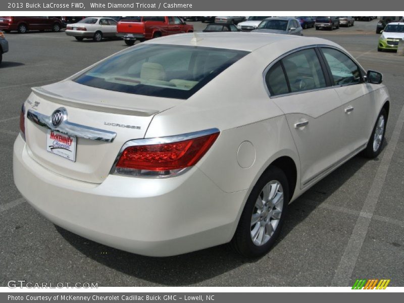 White Diamond Tricoat / Cashmere 2013 Buick LaCrosse FWD