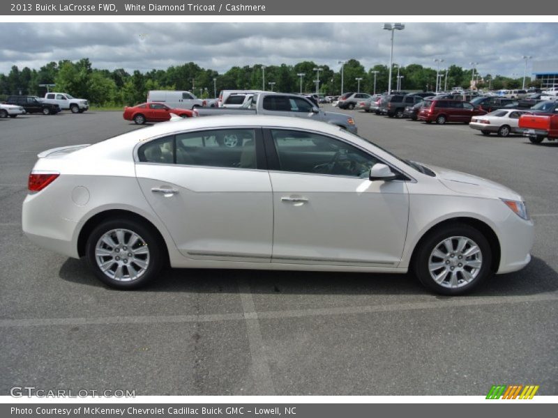 White Diamond Tricoat / Cashmere 2013 Buick LaCrosse FWD