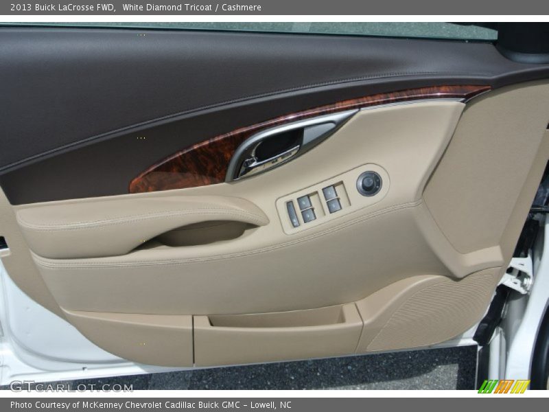 White Diamond Tricoat / Cashmere 2013 Buick LaCrosse FWD