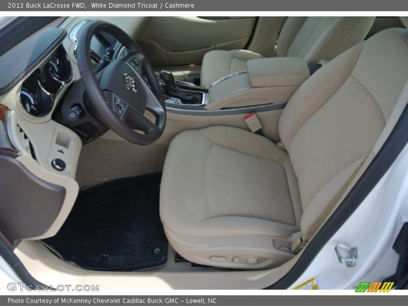 White Diamond Tricoat / Cashmere 2013 Buick LaCrosse FWD