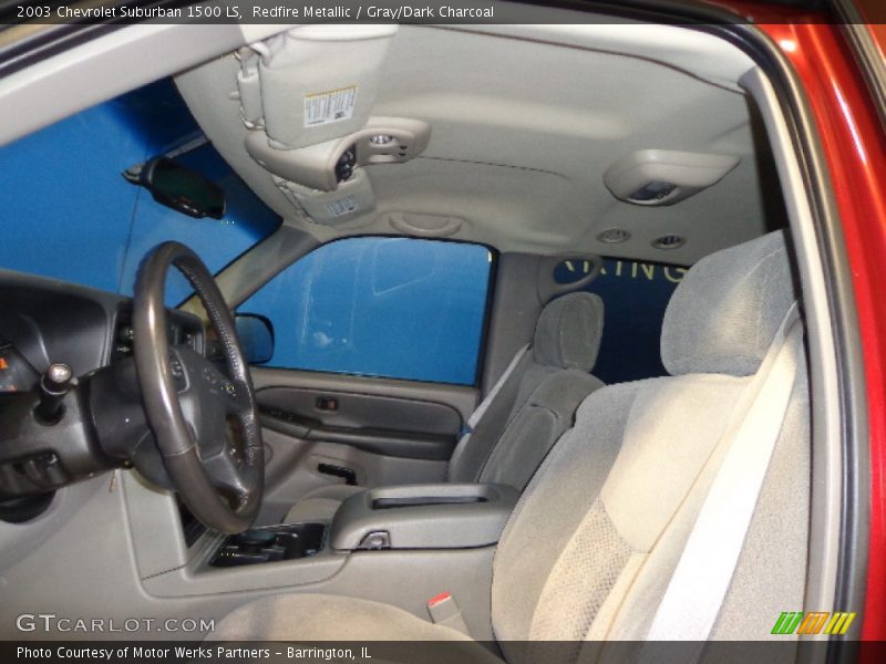 Redfire Metallic / Gray/Dark Charcoal 2003 Chevrolet Suburban 1500 LS