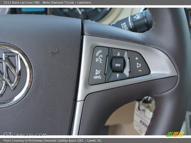 White Diamond Tricoat / Cashmere 2013 Buick LaCrosse FWD