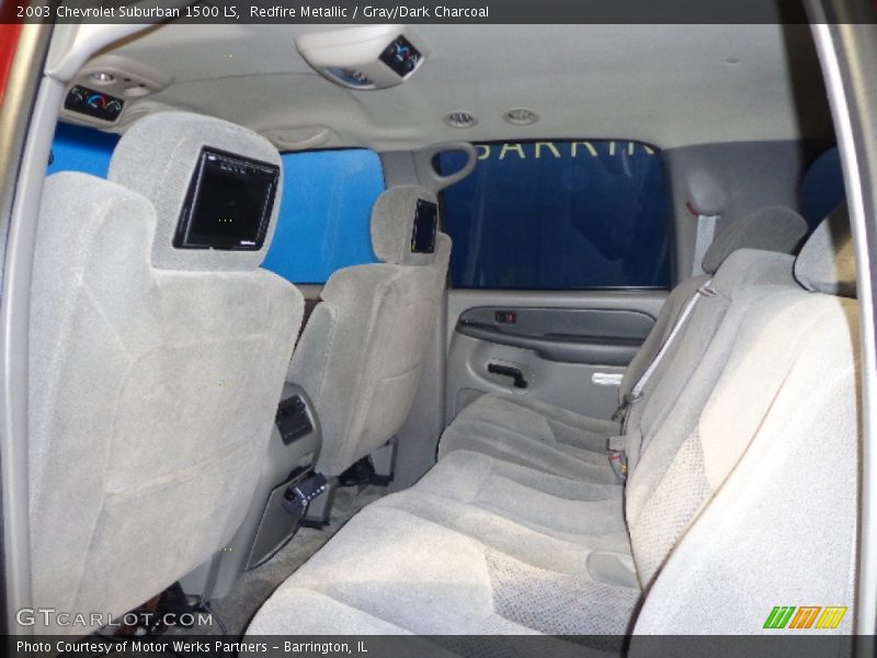 Redfire Metallic / Gray/Dark Charcoal 2003 Chevrolet Suburban 1500 LS