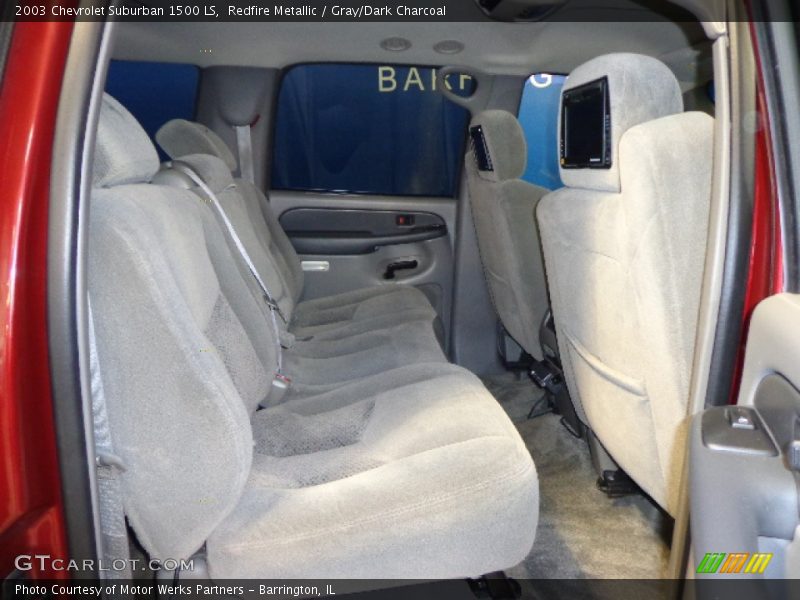 Redfire Metallic / Gray/Dark Charcoal 2003 Chevrolet Suburban 1500 LS
