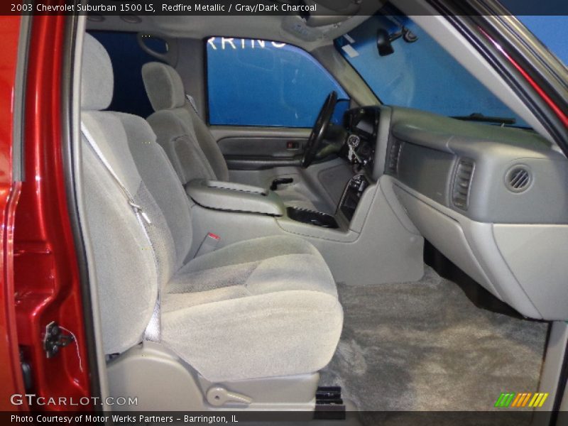 Redfire Metallic / Gray/Dark Charcoal 2003 Chevrolet Suburban 1500 LS