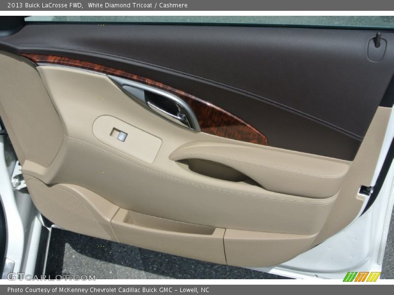 White Diamond Tricoat / Cashmere 2013 Buick LaCrosse FWD