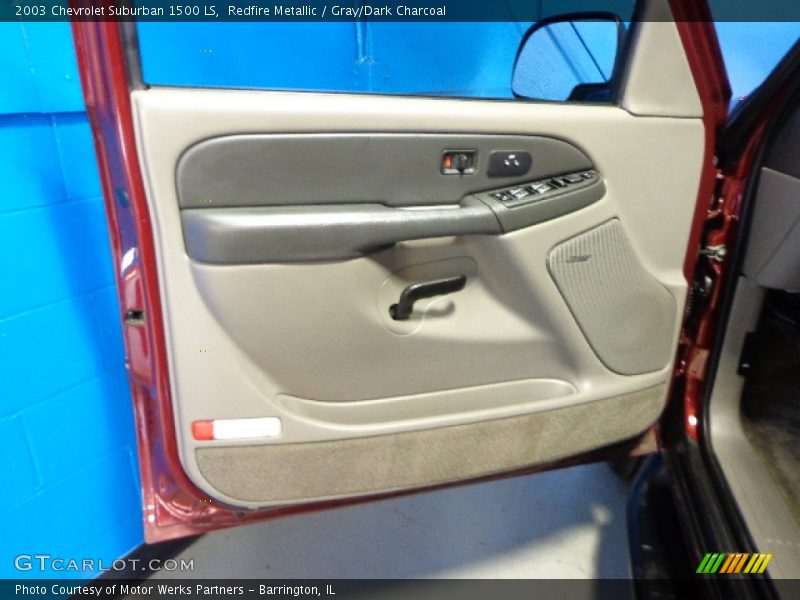 Redfire Metallic / Gray/Dark Charcoal 2003 Chevrolet Suburban 1500 LS
