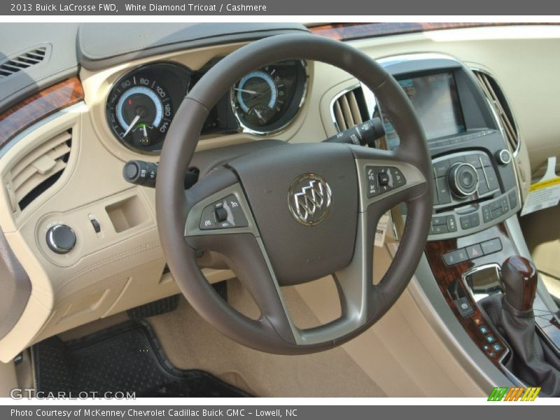 White Diamond Tricoat / Cashmere 2013 Buick LaCrosse FWD