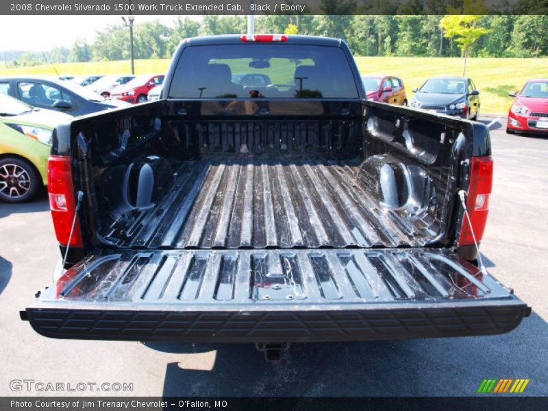 Black / Ebony 2008 Chevrolet Silverado 1500 Work Truck Extended Cab