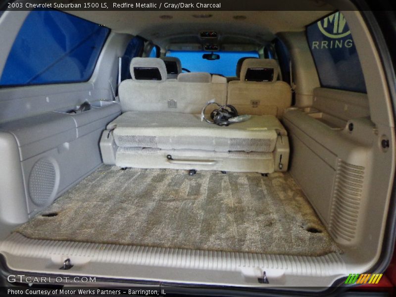 Redfire Metallic / Gray/Dark Charcoal 2003 Chevrolet Suburban 1500 LS