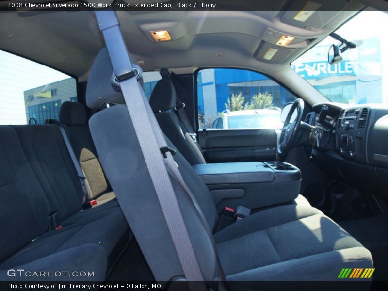 Black / Ebony 2008 Chevrolet Silverado 1500 Work Truck Extended Cab