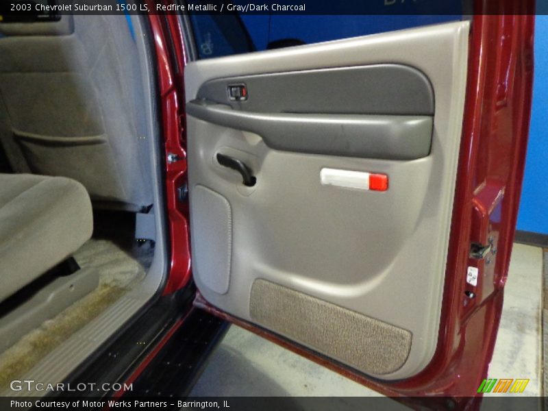 Redfire Metallic / Gray/Dark Charcoal 2003 Chevrolet Suburban 1500 LS