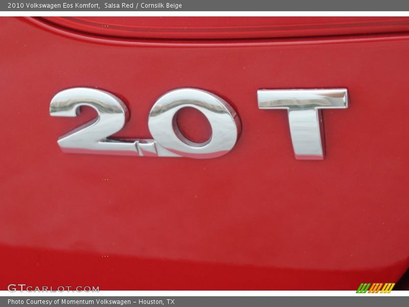 Salsa Red / Cornsilk Beige 2010 Volkswagen Eos Komfort