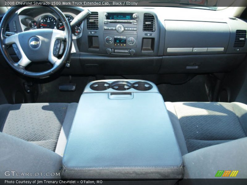 Black / Ebony 2008 Chevrolet Silverado 1500 Work Truck Extended Cab
