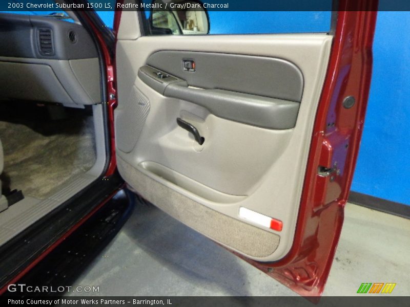 Redfire Metallic / Gray/Dark Charcoal 2003 Chevrolet Suburban 1500 LS