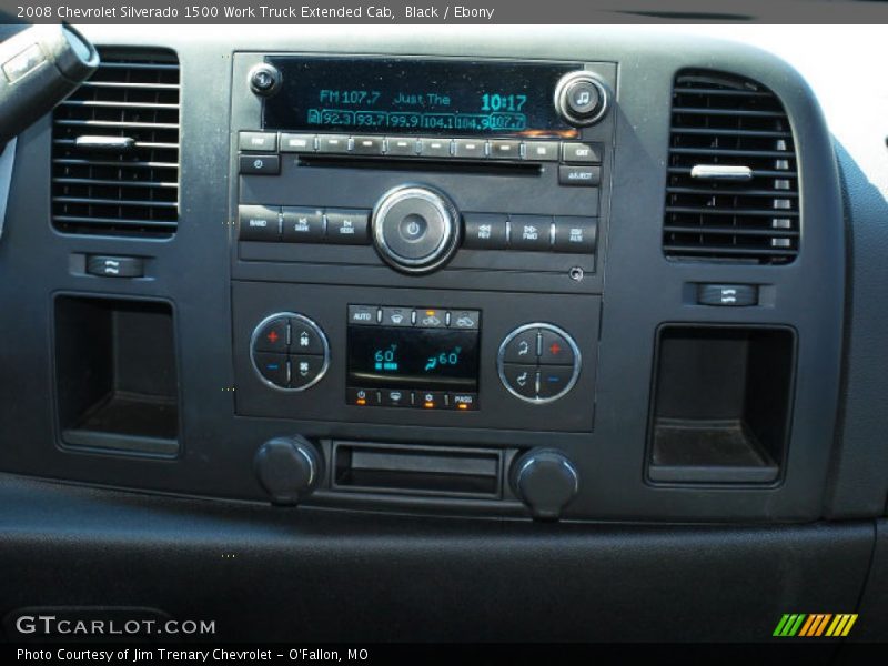 Black / Ebony 2008 Chevrolet Silverado 1500 Work Truck Extended Cab