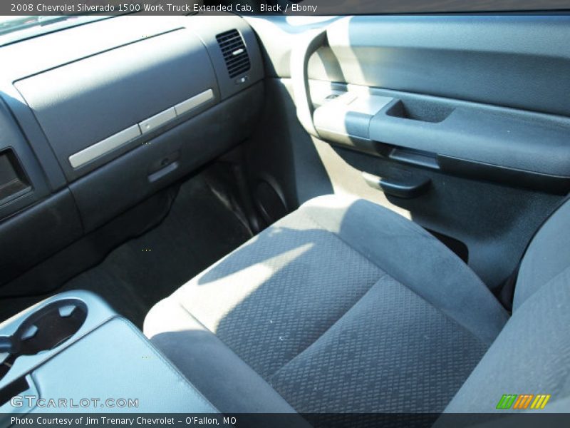 Black / Ebony 2008 Chevrolet Silverado 1500 Work Truck Extended Cab