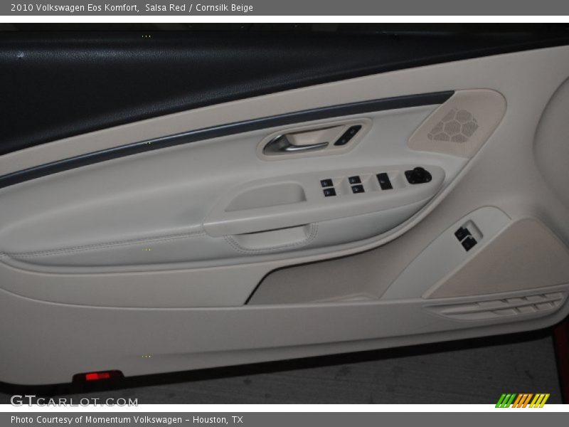 Salsa Red / Cornsilk Beige 2010 Volkswagen Eos Komfort