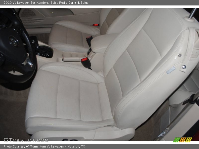 Salsa Red / Cornsilk Beige 2010 Volkswagen Eos Komfort