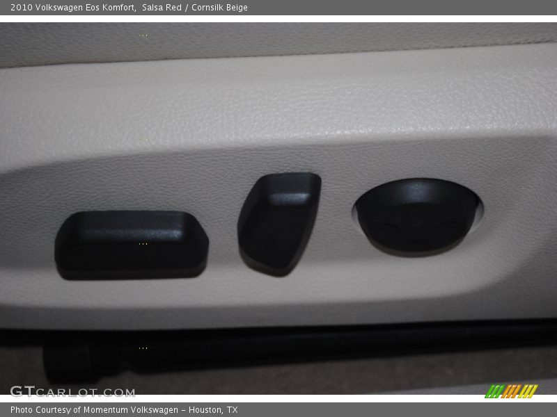 Salsa Red / Cornsilk Beige 2010 Volkswagen Eos Komfort