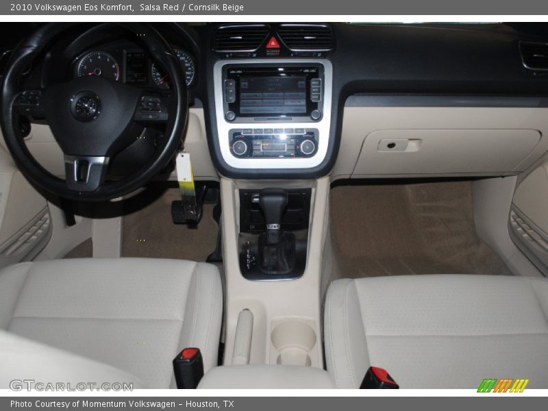 Salsa Red / Cornsilk Beige 2010 Volkswagen Eos Komfort
