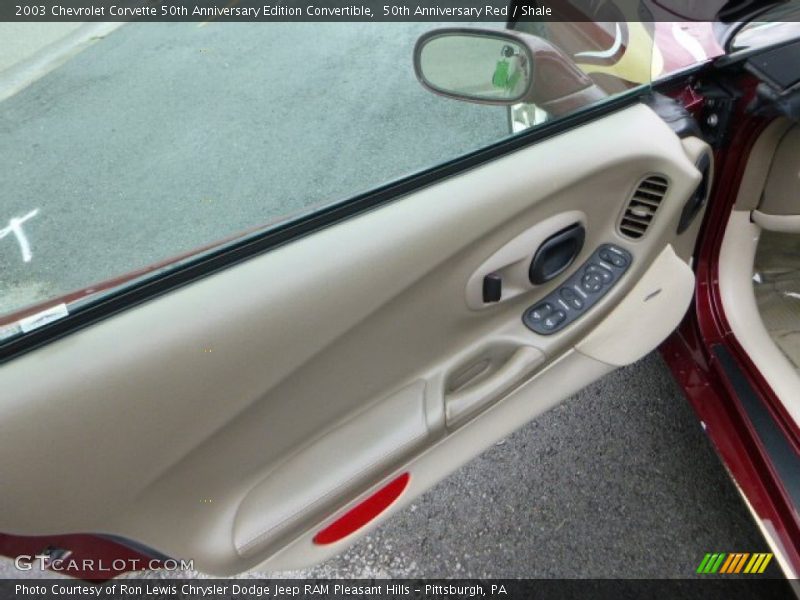 50th Anniversary Red / Shale 2003 Chevrolet Corvette 50th Anniversary Edition Convertible