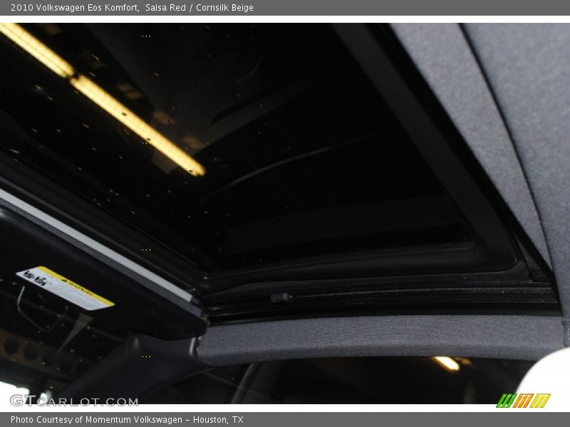 Salsa Red / Cornsilk Beige 2010 Volkswagen Eos Komfort