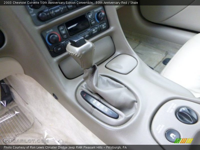 50th Anniversary Red / Shale 2003 Chevrolet Corvette 50th Anniversary Edition Convertible