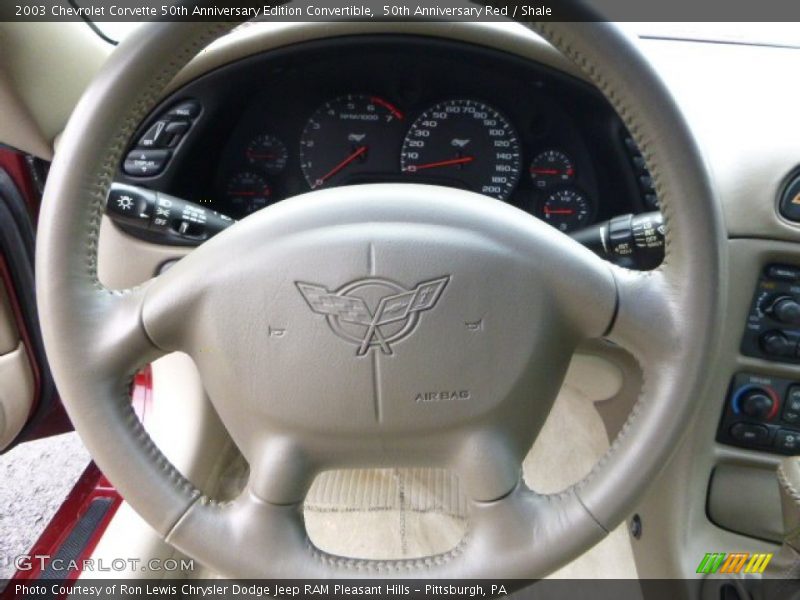 50th Anniversary Red / Shale 2003 Chevrolet Corvette 50th Anniversary Edition Convertible