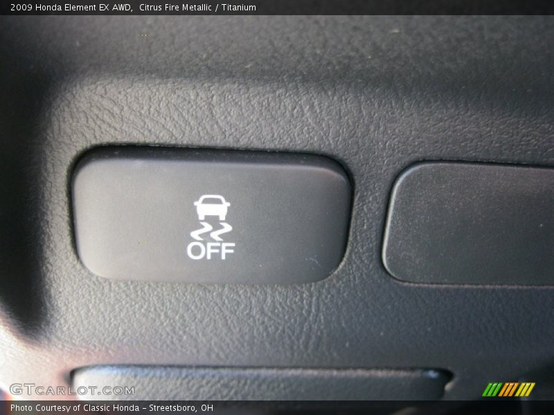 Citrus Fire Metallic / Titanium 2009 Honda Element EX AWD
