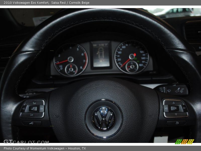 Salsa Red / Cornsilk Beige 2010 Volkswagen Eos Komfort