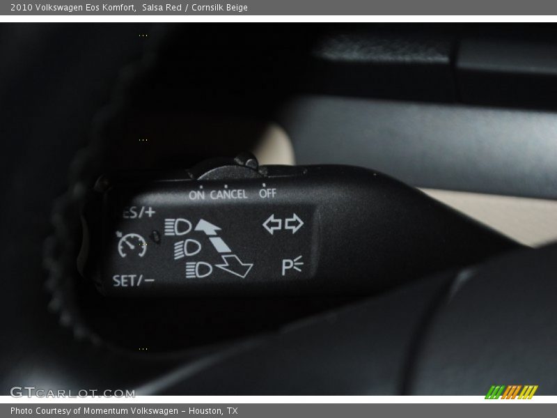 Salsa Red / Cornsilk Beige 2010 Volkswagen Eos Komfort
