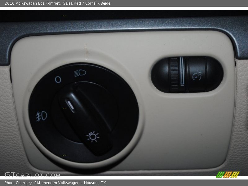 Salsa Red / Cornsilk Beige 2010 Volkswagen Eos Komfort