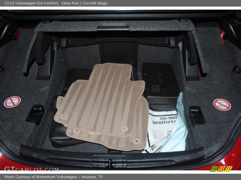 Salsa Red / Cornsilk Beige 2010 Volkswagen Eos Komfort