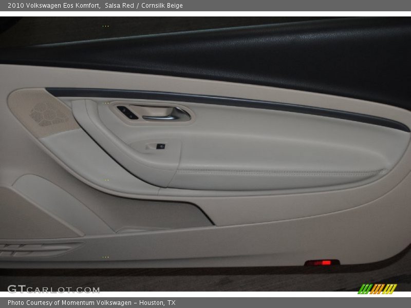 Salsa Red / Cornsilk Beige 2010 Volkswagen Eos Komfort