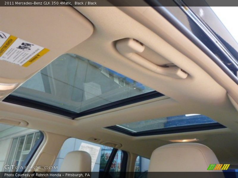 Black / Black 2011 Mercedes-Benz GLK 350 4Matic